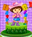 Dora Birthday Cake