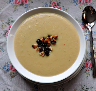 Creamy Parsnip Soup, with Ginger & Cardamom