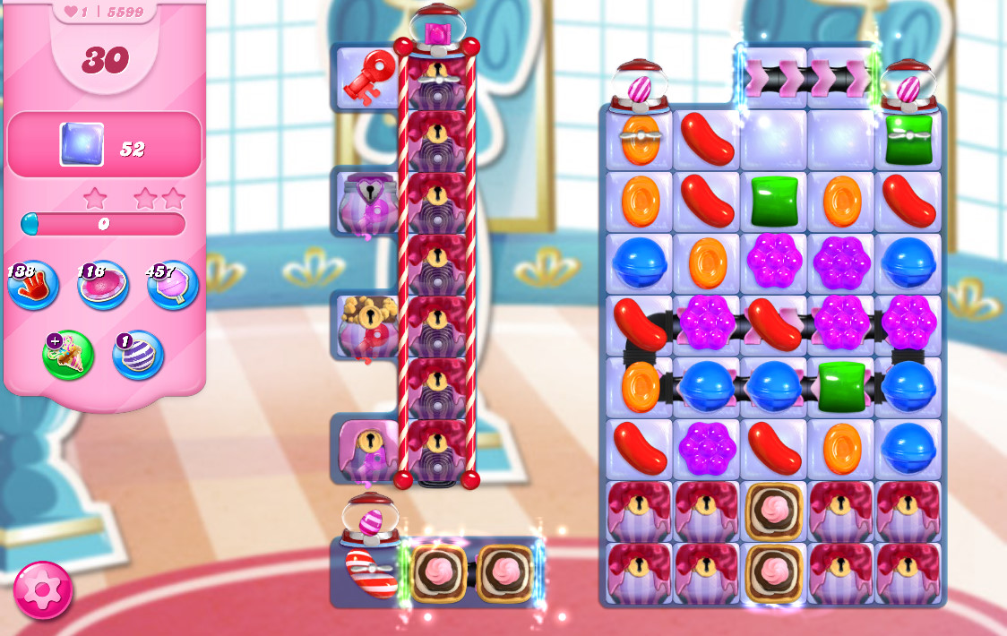 Candy Crush Saga level 5599