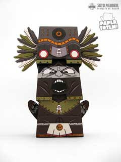 Mexico Paper Totem