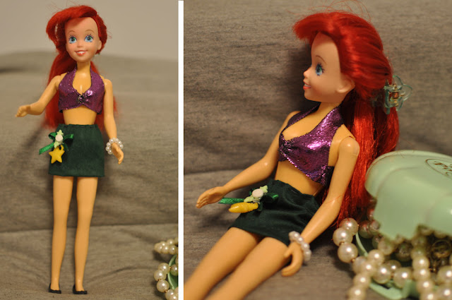 boneca Ariel customizada