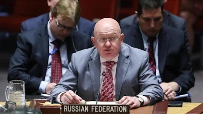 Embaixador russo na ONU Vassily Nebenzia