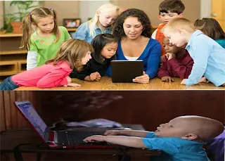 What is the minimum age for children to use electronics?