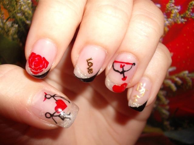 3. Valentine's Day Nail Designs Ideas -how To Decorate Nails