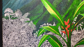 Antonio Castillo, "Selva Domada", pintura, 93x 68 cm