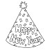 Happy New Year 2016 Clipart {Free}