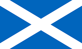 The Scottish Saltire (or flag if you will!).