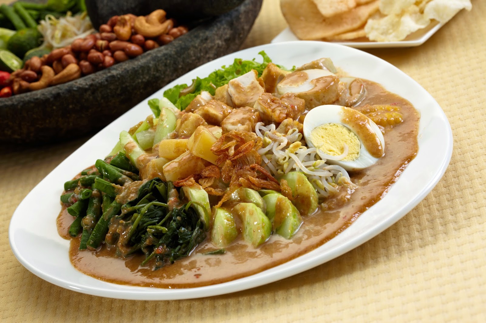 RESEP CARA MUDAH DAN CEPAT MEMBUAT GADO-GADO UNTUK SAJIAN 