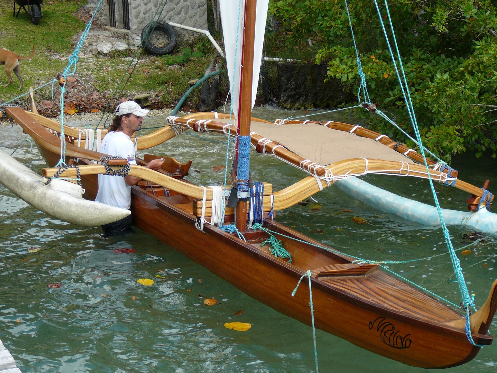 bacalar: hawaiian outrigger canoe