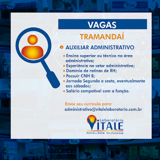 Vaga para Auxiliar Administrativo em Tramandaí