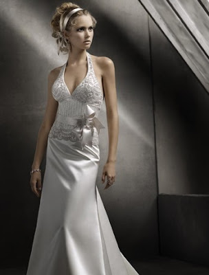 Cheap Halter Wedding Dresses