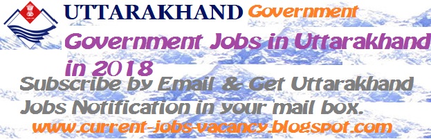 Jobs in Uttarakhand