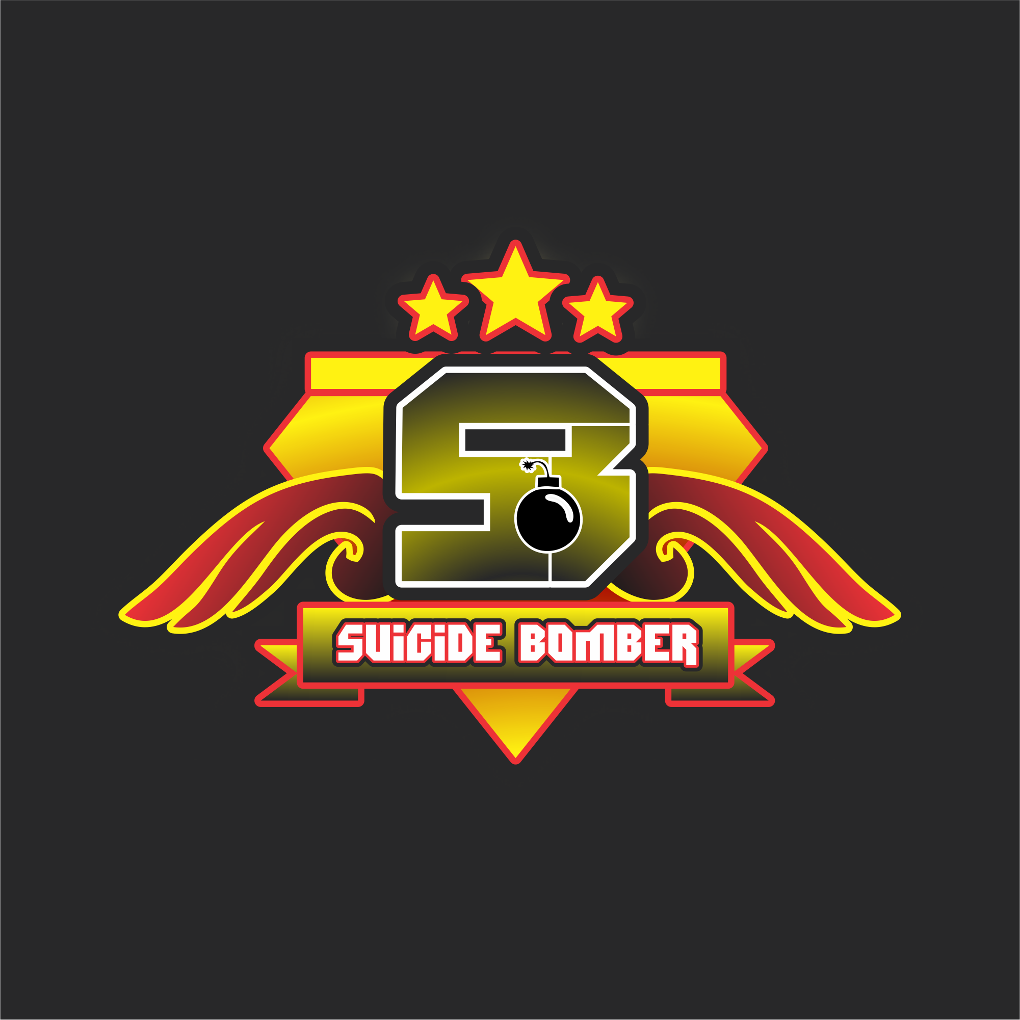 Logo "Suicide Bomber" Tim Tournamen ESport