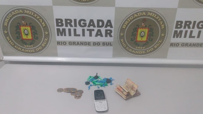 Brigada Militar prende traficante no bairro Parque dos Anjos em Gravataí