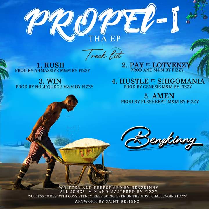 [Ent News] Benzkinny drops cover arts to his forth coming EP 'PROPEL-1