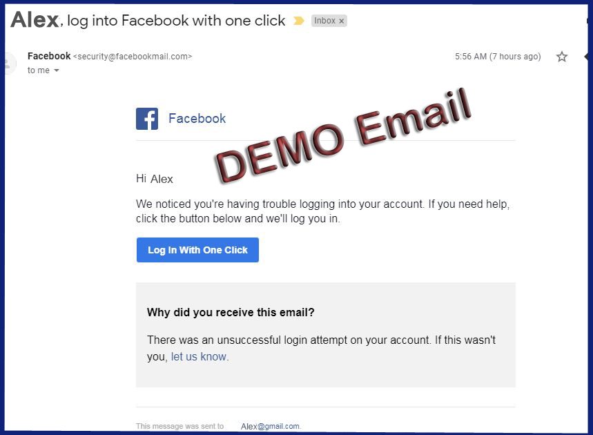 Amits It Blog Latest Technology News Facebook Security Breach Phishing Email From Facebookmail Com