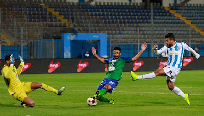 ملخص واهداف مباراة بيراميدز ومصر المقاصة (3-2) الدوري المصري