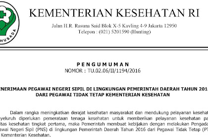 √ Proses Dan Syarat Penerimaan Pns Di Lingkungan Pemda Tahun 2019 Dari
Ptt Kementerian Kesehatan