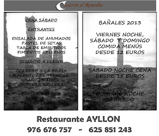 Restaurante Ayllón - Uncastillo