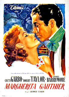 MARGHERITA GAUTHIER. Cartel. Italia. MARGARITA GAUTIER. Camille. 1936. Estados Unidos. Dirección: George Cukor. Reparto: Greta Garbo, Robert Taylor, Lionel Barrymore, Elizabeth Allan, Jessie Ralph, Henry Daniell, Lenore Ulric, Laura Hope Crews.