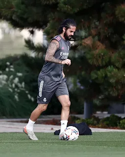 Pictures: Real Madrid Tuesday intense training session with Ball work