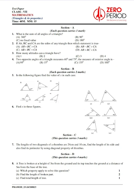 07_Triangles &its  properties