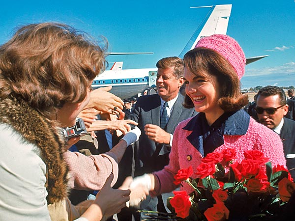 jackie kennedy blood stained pink suit. jackie kennedy suit blood