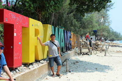 Nyoman Pasek di Gili Trawangan