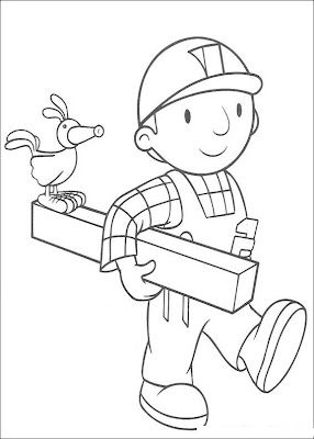 Bob the builder coloring Pictures