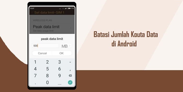 Cara Membatasi Penggunaan Paket Data di Android Secara Rutin