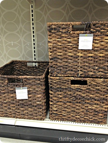pretty storage bins
