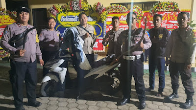 Operasi Skala Besar, Jajaran Polsek Setu Amankan Barbuk Celurit Milik Terduga Pelaku Begal di Bekasi