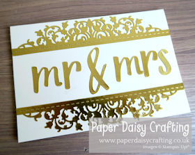Nigezza Creates With Paper Daisy Crafting using Stampin Up Hand Lettered Prose Dies