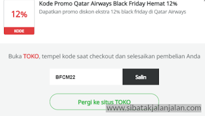 kode promo qatar airways black friday hemat 12%
