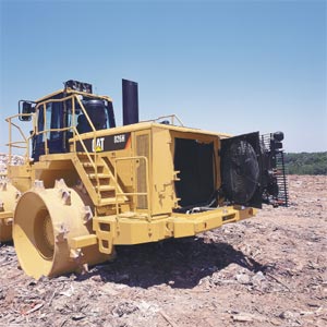 CAT 836H Landfill Compactor