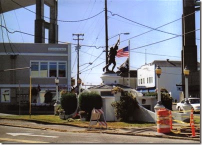 Soldier's Monument in Astoria, Oregon on September 24, 2005