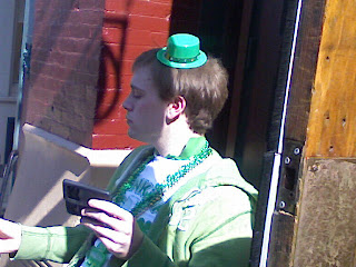 St. Patrick's Day Reveler In Cleveland
