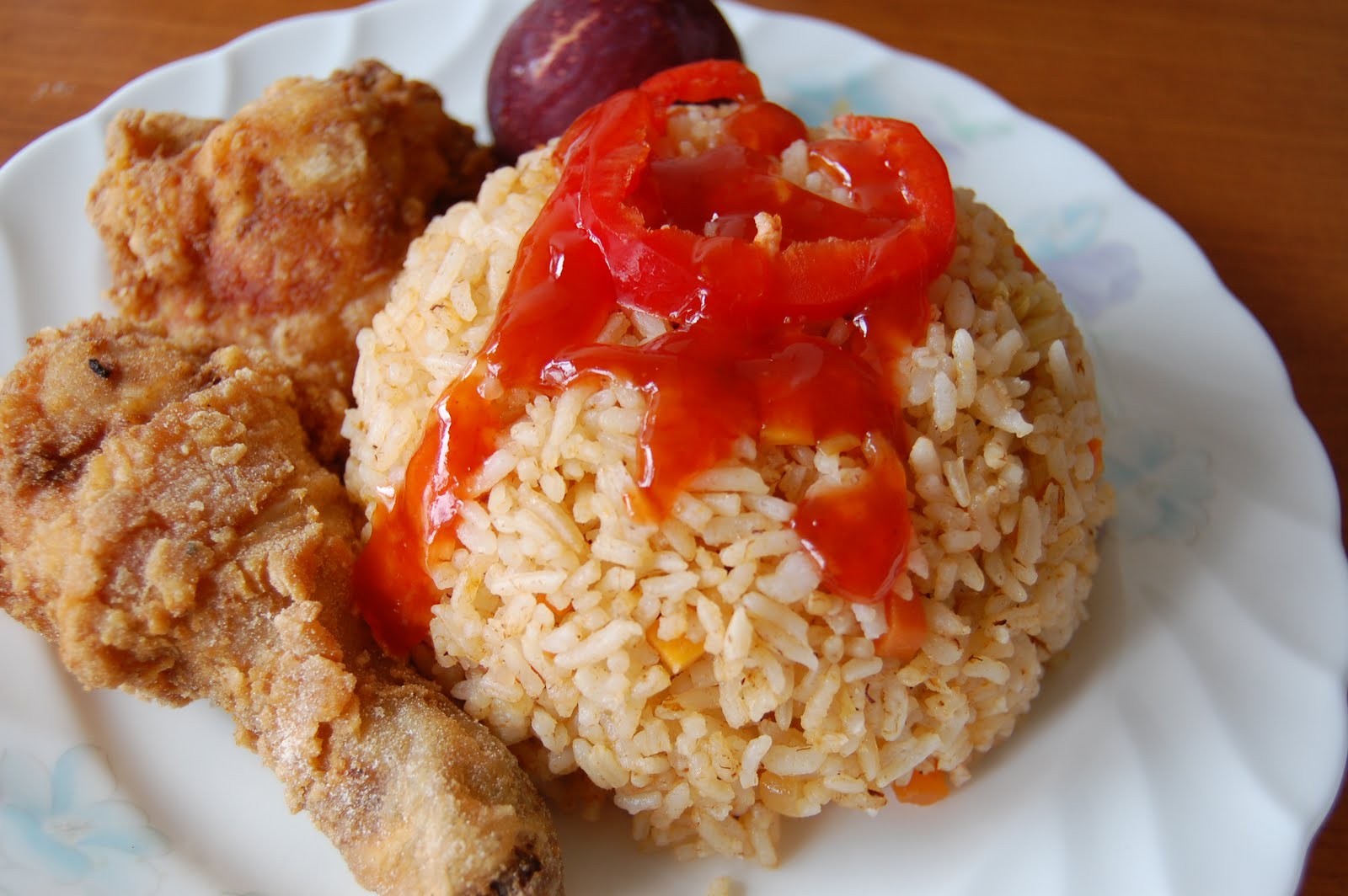^^Mama tomei^^ Nasi Goreng + Ayam kepsi