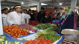 Bupati Zaki Pantau Kebutuhan Pokok Jelang Lebaran