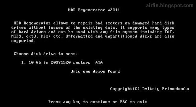 Tutorial: Perbaikan bad sector pada HDD (3/3)