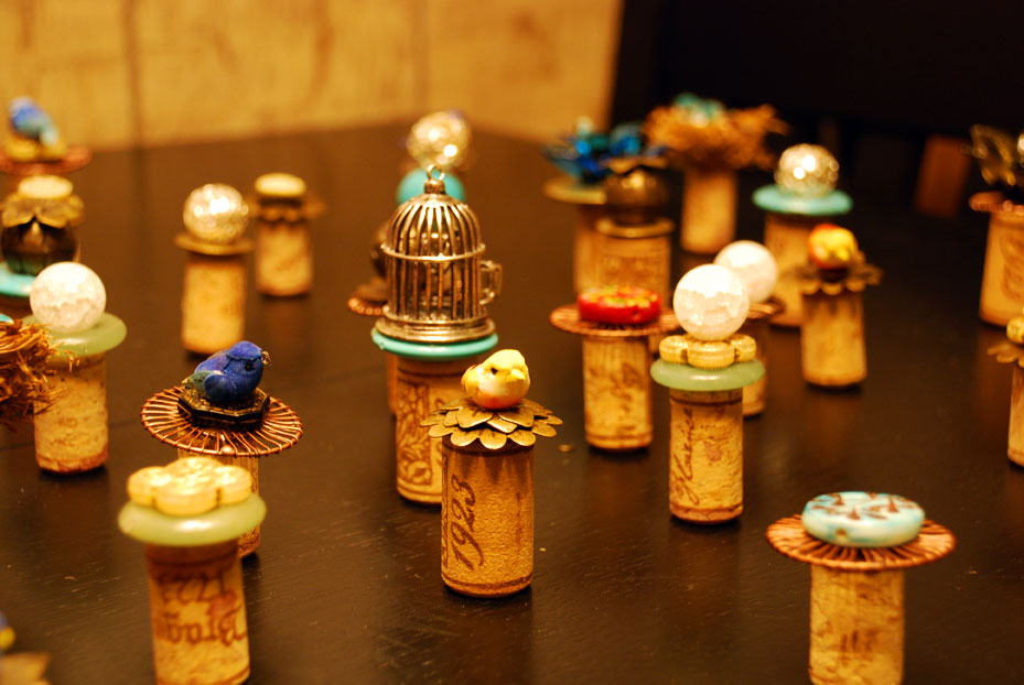 want to incorporate your wine corks in your wedding