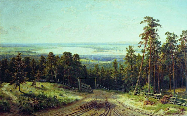 Kama near Yelabuga Ivan Shishkin 1895