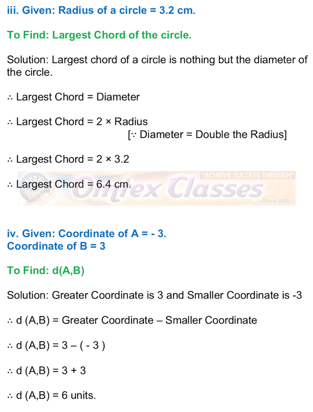 Complete Solution March 2019 Mathematics Part II, SSC 10thStandard, Maharashtra State Board,