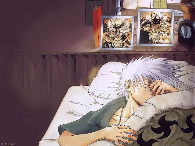   Sleeping Hatake Kakashi Anime HD Wallpaper Desktop Background