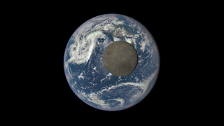 Earth and the far side of the Moon seen by DSCOVR Observatory