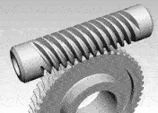 Roda gigi cacing (worm gear)