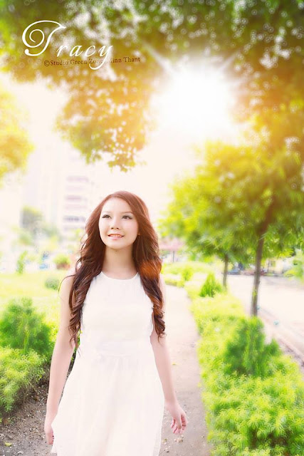 attractive outdoor portrait tracy