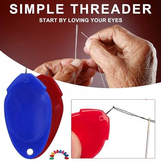 Easy Needle Threader in Use