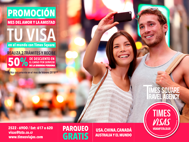 Promoción Visa USA Travel Agency