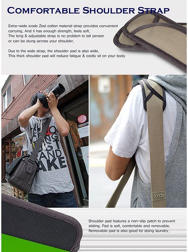 Introducing iCode Zest camera bags Available at Megacom Enterprise